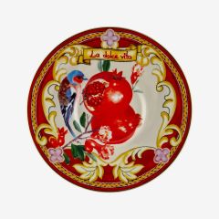 Kırmızı Porselen Kahve Fincan Seti 120 ml La Dolce Vita