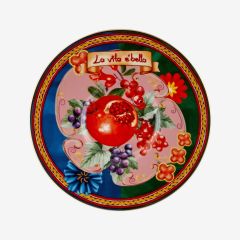 Mavi Yeşil Porselen Kahve Fincan Seti 120 ml La Vita E Bella