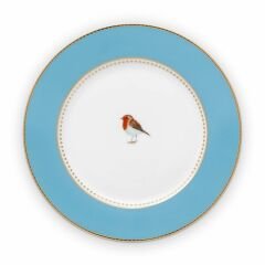 Porselen Yemek Tabağı 26,5 cm Love Birds Collection by Pip Studio