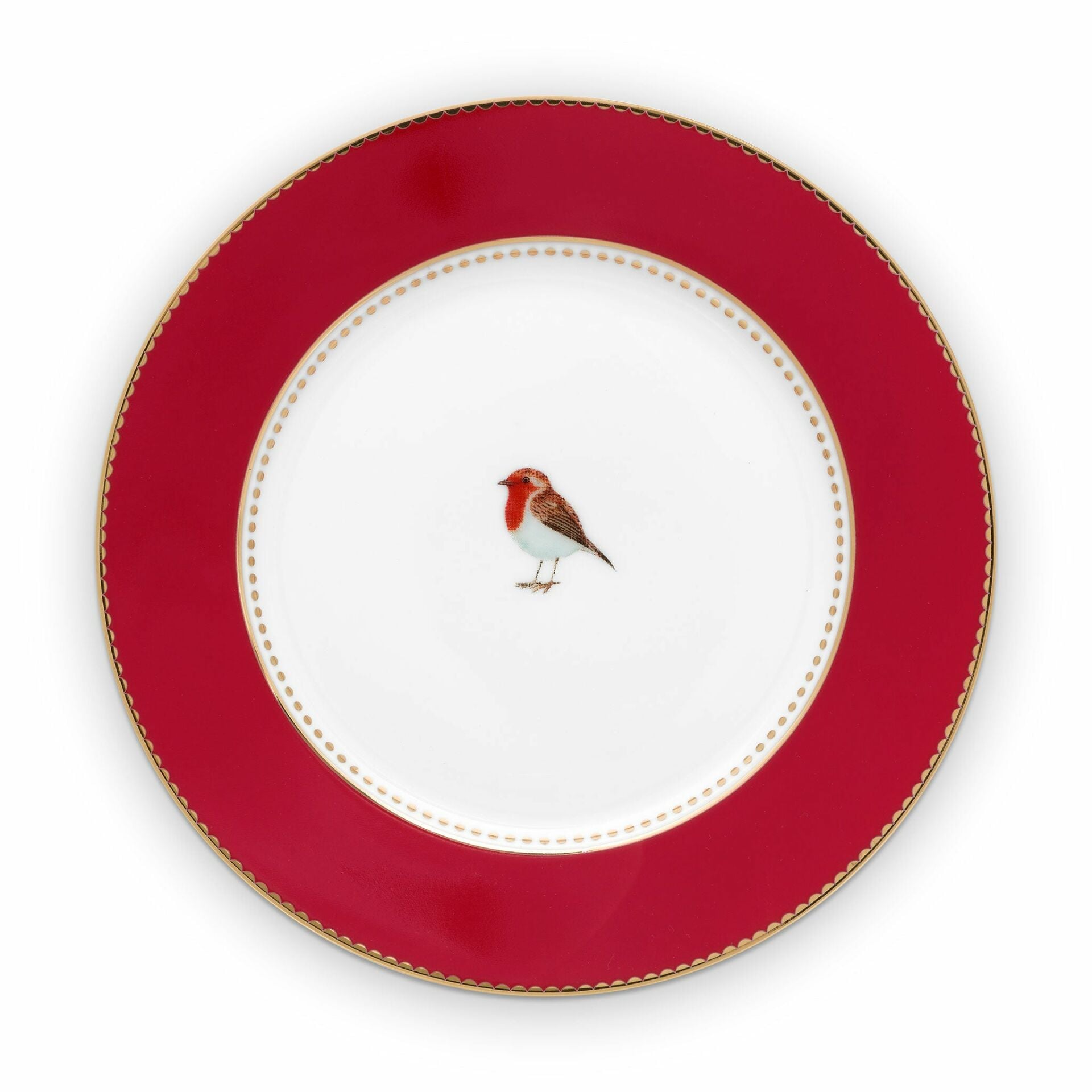 Porselen Kahvaltı Tabağı 21 cm Love Birds Collection by Pip Studio