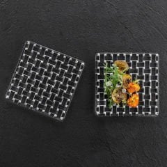 Nachtmann Bossa Nova ikili  14 cm Kare Servis Tabağı