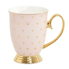Mug Polka Gold Blush