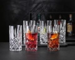 Nachtmann Noblesse Long Drink Meşrubat Bardağı, 375 ml ALTILI SET