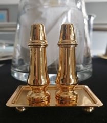 Pirinç Mini Tuzluk Biberlik