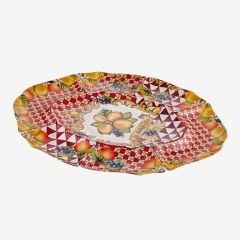 Mavi Melamin Meze Tabağı 7 Parça Capri Collection by Chiara Alessi