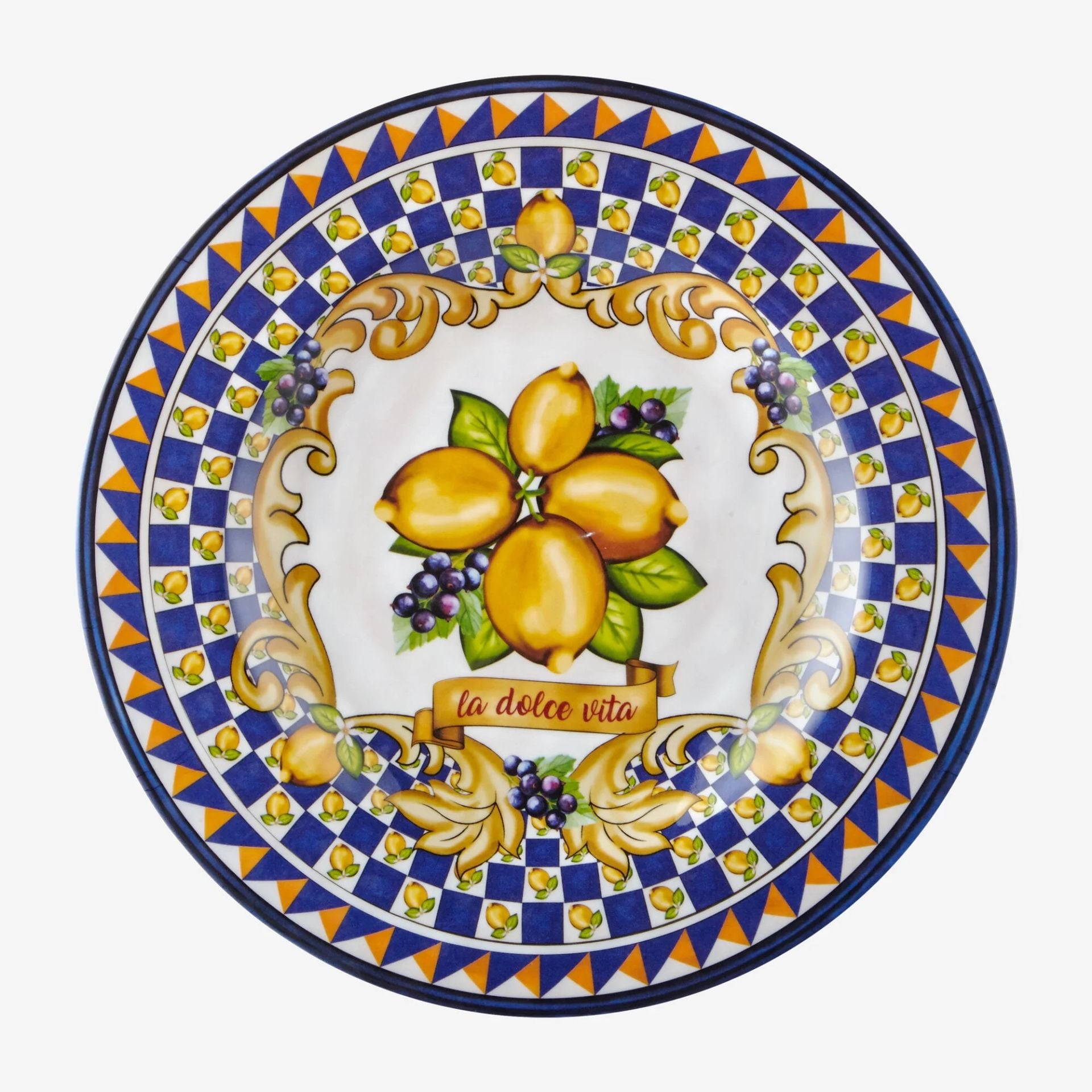 Melamin Kahvaltı Tabağı 21,5 Cm Capri Collection by Chiara Alessi
