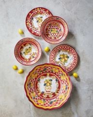 Melamin Servis Kasesi 35 Cm Capri Collection by Chiara Alessi