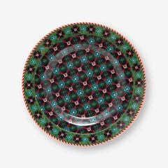 Yeşil Porselen Petit Four Tabağı 12 Cm Berry Blues
