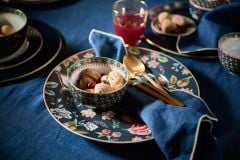 Yeşil Porselen Kase 12 Cm Berry Blues