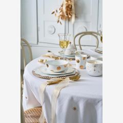 Beyaz Porselen Kase 15 Cm Dot Delight