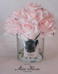 Gümüş Pembe 15 Gül Oda Kokusu