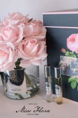 Gümüş Pembe 15 Gül Oda Kokusu