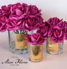 Gold Fuşya 15 Gül Oda Kokusu