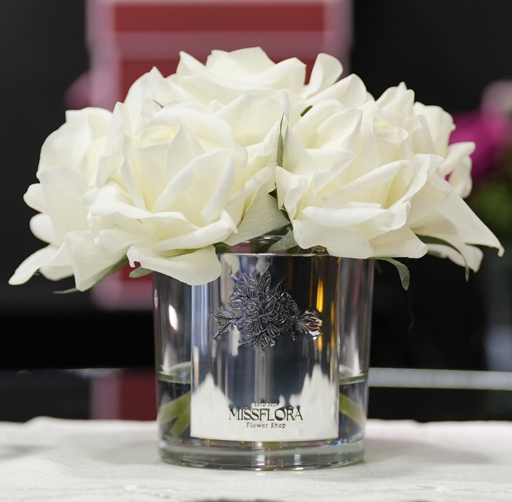 Gümüş Beyaz 7 Güllü Oda Kokusu