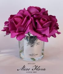 Gümüş Fuşya 7 Güllü Oda Kokusu