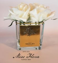 Gold Beyaz 4 güllü Oda kokusu