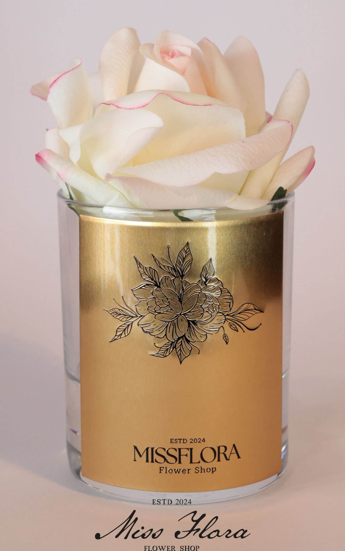 Gold Allıklı  Tek Gül Oda Kokusu