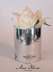 Gümüş Allıklı Tek Gül Oda Kokusu