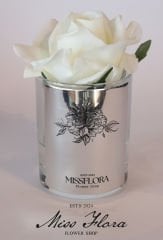 Gümüş Beyaz Tek Gül Oda Kokusu