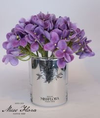 Gümüş Mor Tekli Ortanca Oda Kokusu