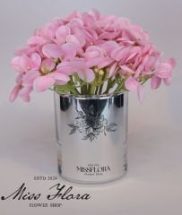 Gümüş Pembe Tekli Ortanca Oda Kokusu