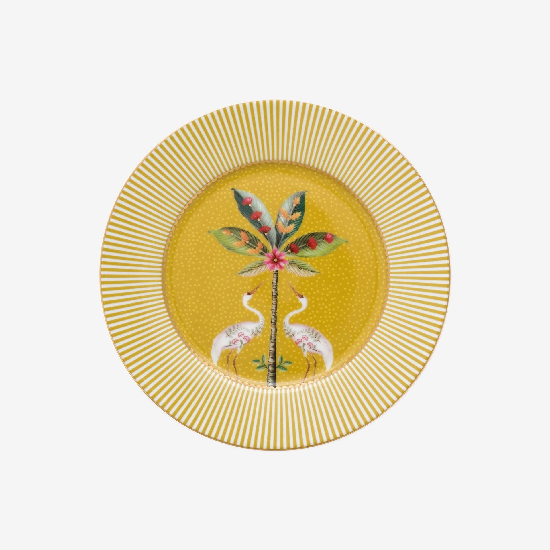 Sarı Porselen Pasta Tabağı 17 Cm La Majorelle Collection by Pip Studio