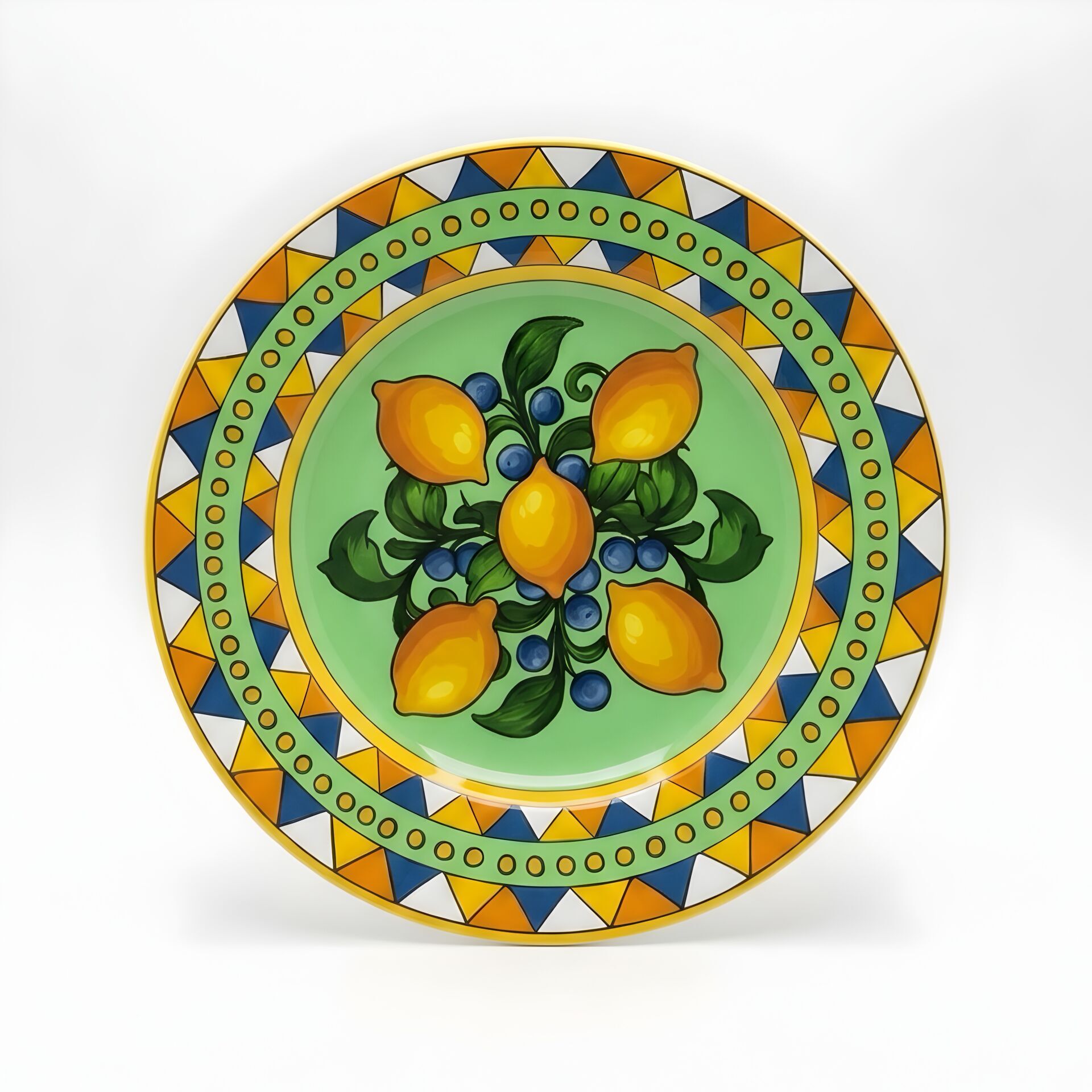 Limonaia Pasta Tabağı Yeşil 22 cm