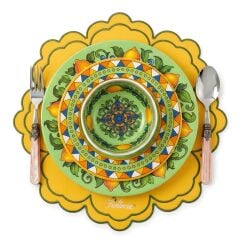 Limonaia Pasta Tabağı Yeşil 22 cm