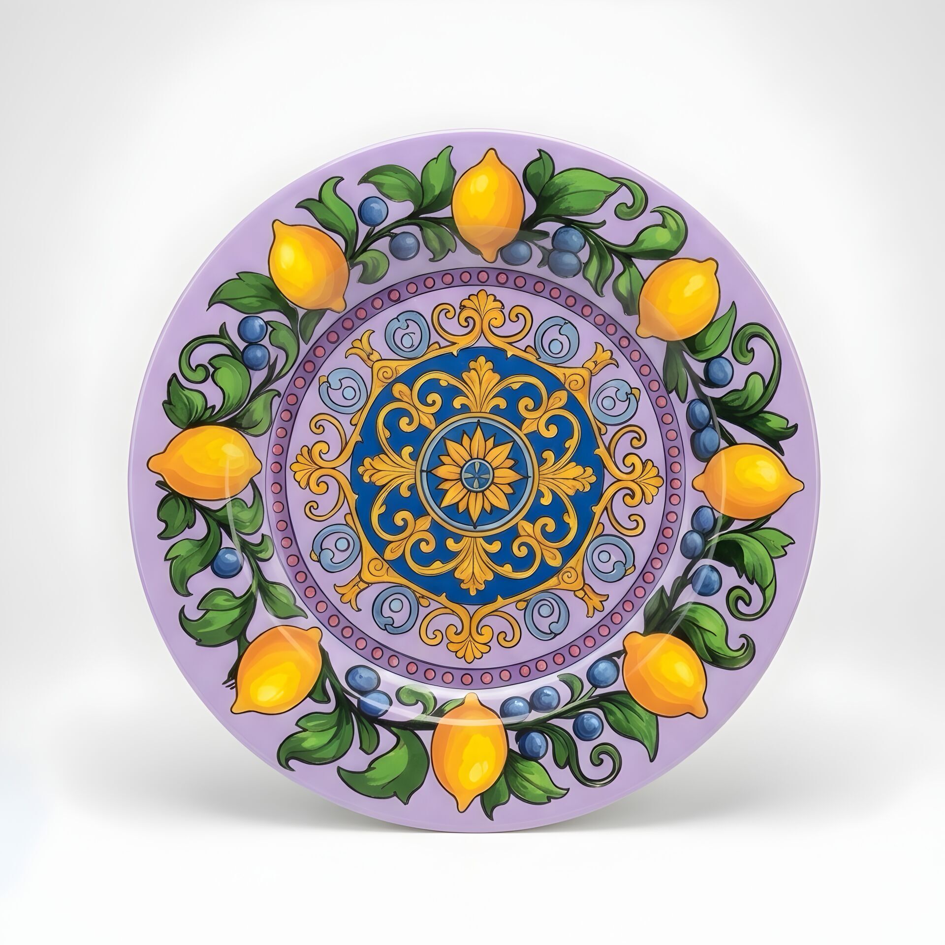 Limonaia Yemek Tabağı Mor 28 cm