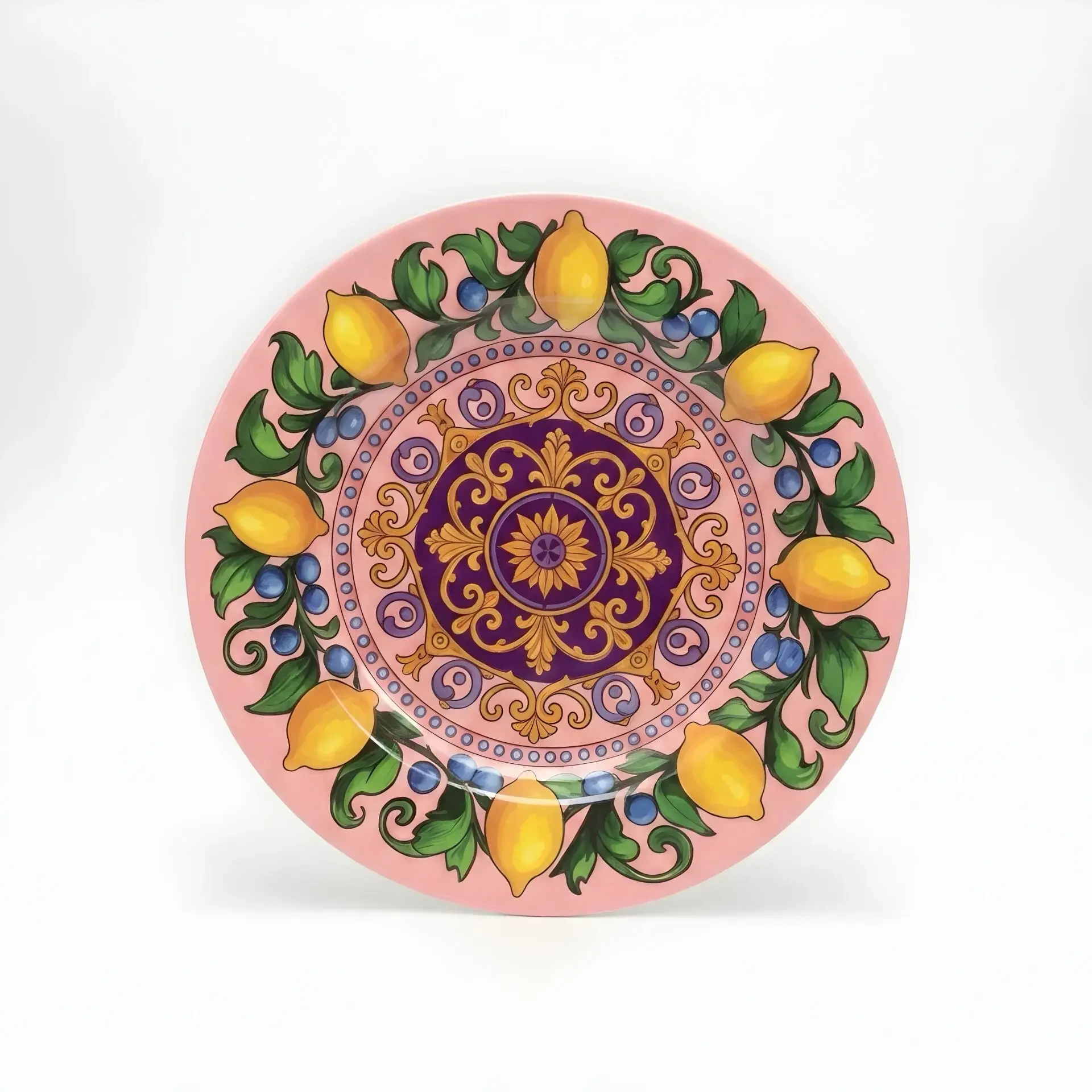 Limonaia Yemek Tabağı Pembe 28 cm