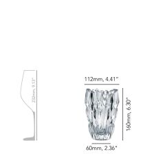 NACHTMANN Vazo 16cm Quartz